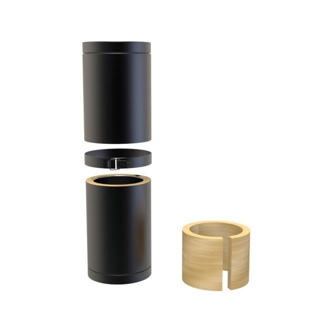 Mi Flues TW Pro 125mm - Adjustable Length 250-350mm