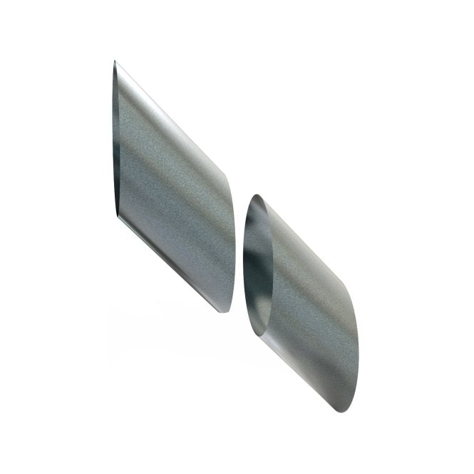 Mi Flues TW Pro 125mm - Adjustable Wall Sleeve 45 Degree