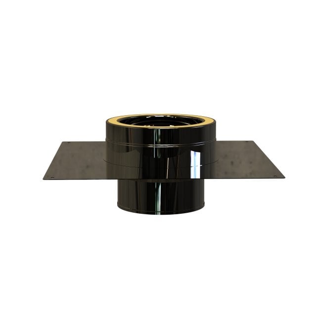 Mi Flues TW Pro 125mm - Push Fit Chest Mounting Plate