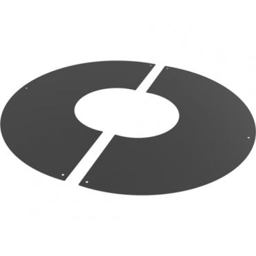 TW Pro 125mm - Round Finishing Plate 90 Degree 2 Piece (150)