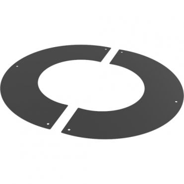 TW Pro 125mm - Round Fixed Finishing Plate 90 Degree 2 Piece