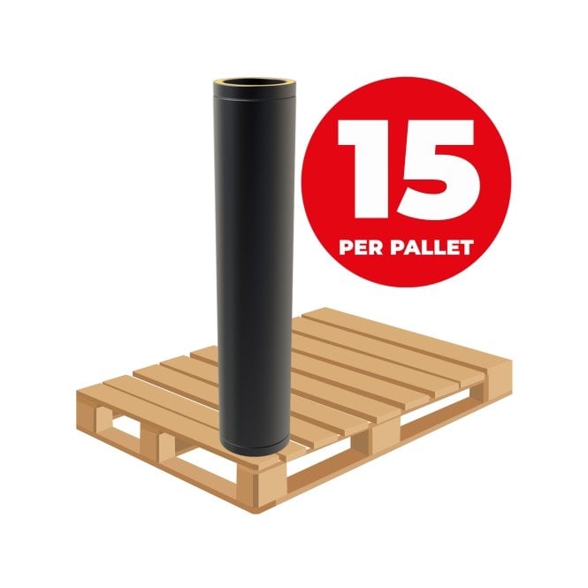 Mi Flues TW Pro 150mm - 1000mm Length (Pallet of 15)