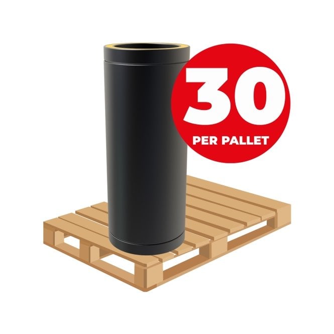 Mi Flues TW Pro 150mm - 500mm Length (Pallet of 30)