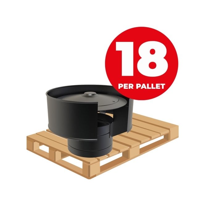 Mi Flues TW Pro 150mm - Anti Wind Cowl (Pallet of 18)