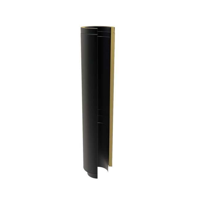 Mi Flues TW Pro 150mm - Connecting Pipe Starter Length 1000mm