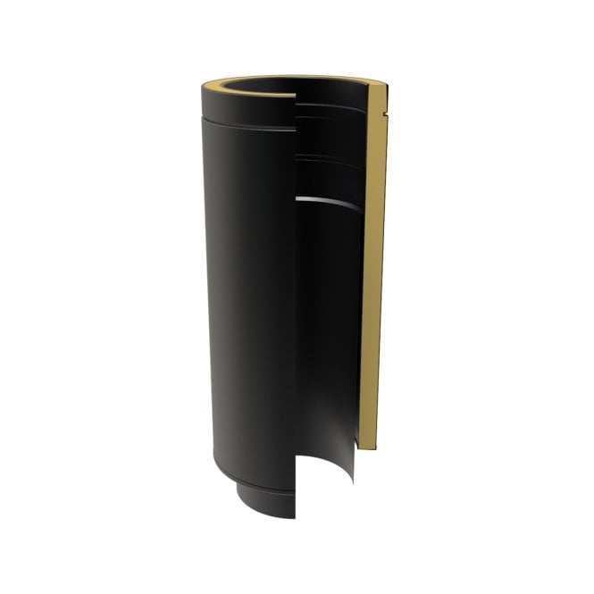Mi Flues TW Pro 150mm - Connecting Pipe Starter Length 500mm