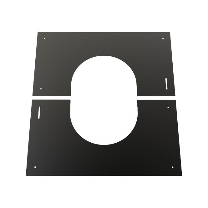 Mi Flues TW Pro 150mm - Finishing Plate 0-30 Degree Square