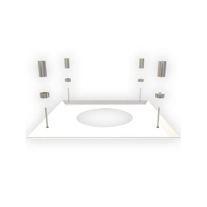 Mi Flues TW Pro 150mm - Firestop Cover Plate (White)