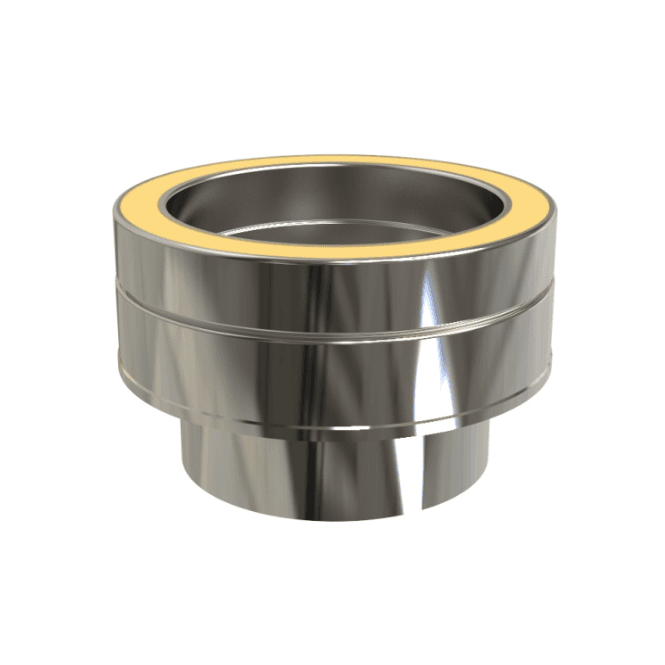 Mi Flues TW Pro 150mm - Flat Adapter - SS