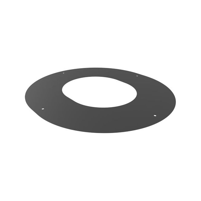Mi Flues TW Pro 150mm - Round Finishing Plate 45 Degree 1 Piece