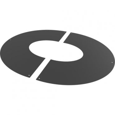 TW Pro 150mm - Round Fixed Finishing Plate 45 Degree 2 Piece (150)