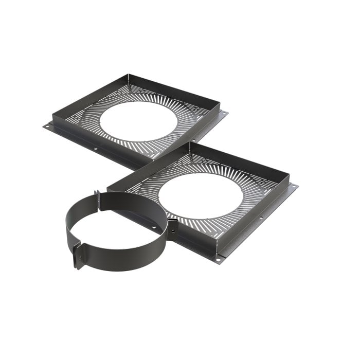 Mi Flues TW Pro 150mm - Ventilated Firestop Support Kit