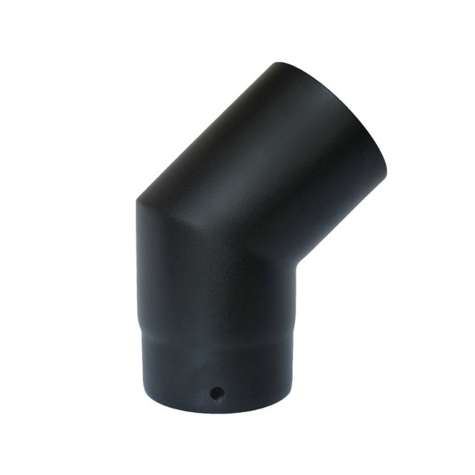 Mi Flues Vit Smooth 45 Degree Elbow 125mm