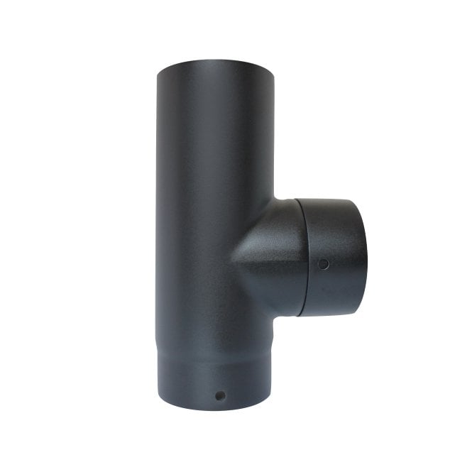 Mi Flues Vit Smooth 90 degree Tee and Cap 150mm