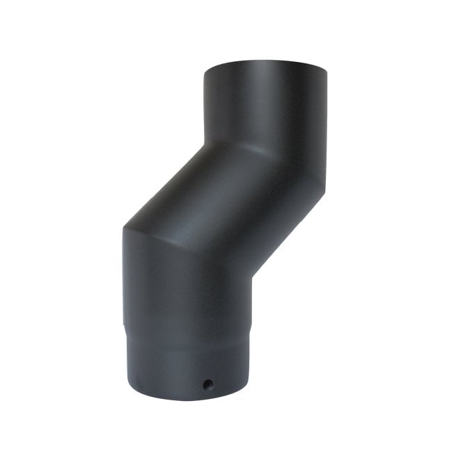 Mi Flues Vit Smooth Short Stove Off Set 125mm