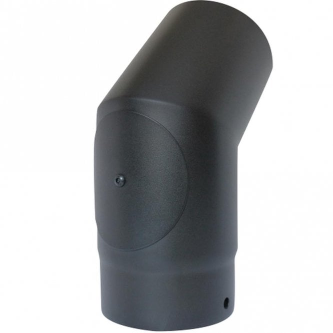 Mi Flues VIT-Smooth - Smooth 45°/135° Elbow with Door - Ø 200mm