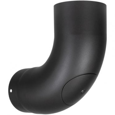 VIT-Smooth - Swept 90° Elbow with Door - Ø150mm