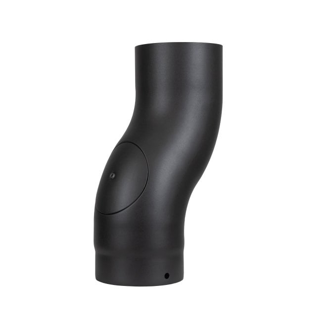 Mi Flues VIT-Smooth - Swept Stove Off Set with Door - Ø150mm