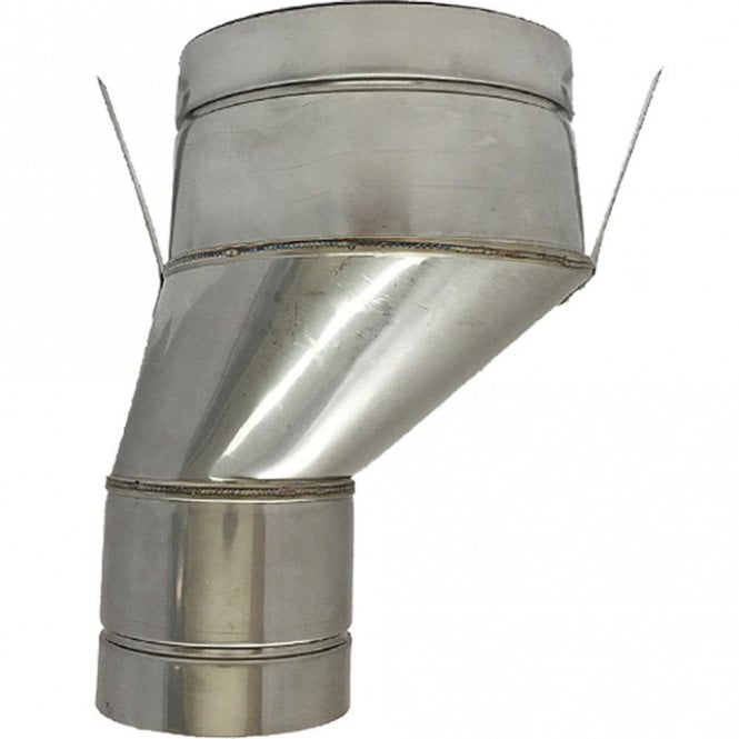 Mi Flues Ø 200 50mm Offset Internal Clay Adaptor - Ø 125