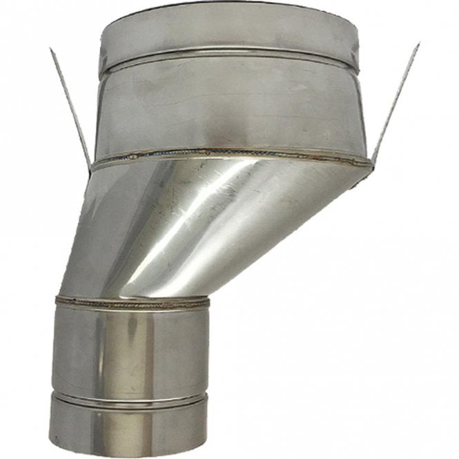 Mi Flues Ø 200 75mm Offset Internal Clay Adaptor - Ø 150