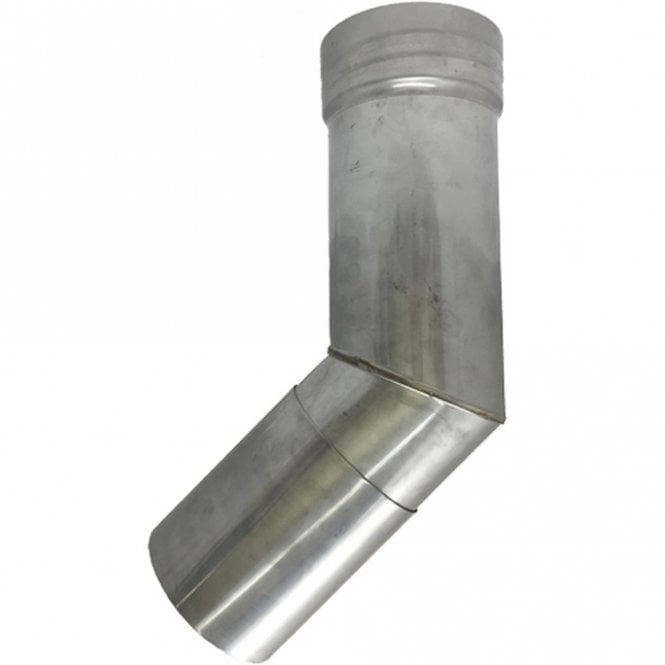 Mi Flues Ø 200 - Inset Stove Kit 45° (Screw-FIX) - Ø 150