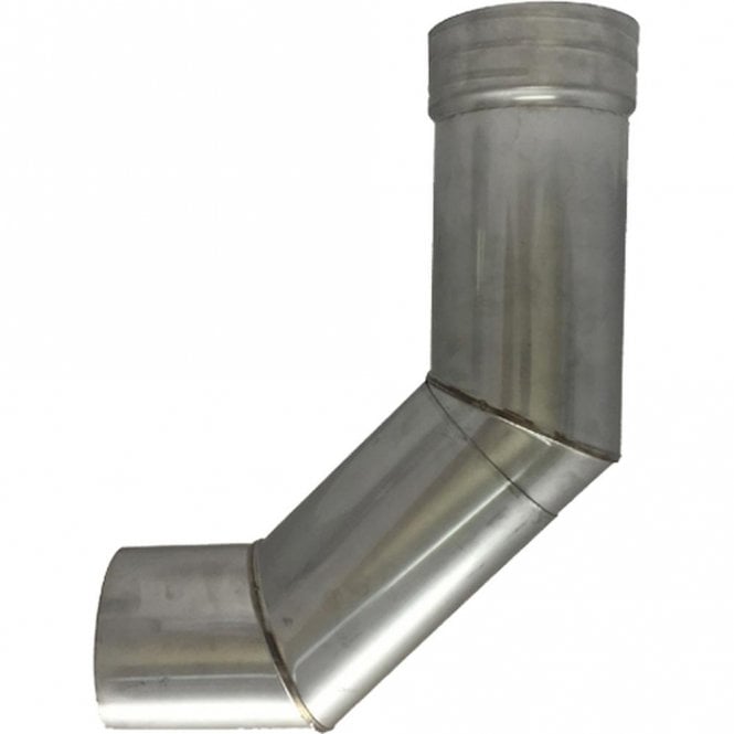 Mi Flues Ø 200 - Inset Stove Kit 90° Top/Rear (Screw-FIX) - Ø 150