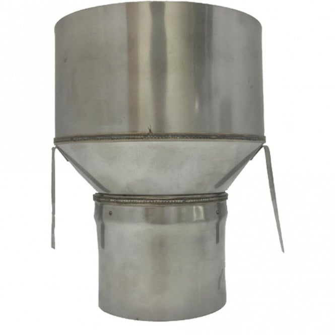 Mi Flues Ø 200 Internal Clay Pot Adaptor with SF Flex - Ø 125