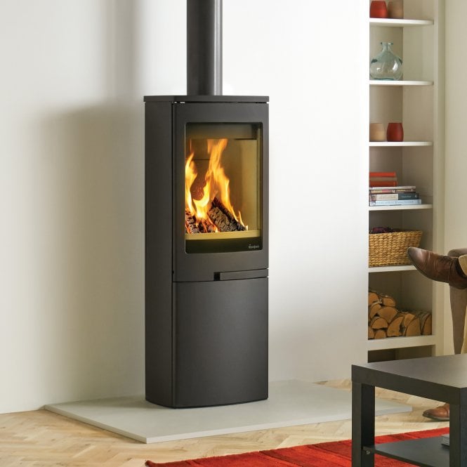 Nordpeis Duo 5 Woodburning Stove on Closed Base