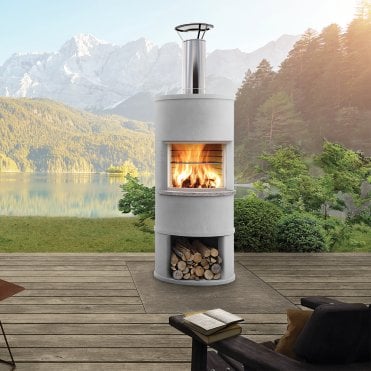 Nordpeis Roma Outdoor Fireplace