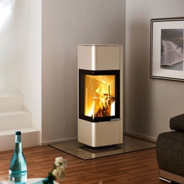 Spartherm Cubo S Black Chamotte Woodburning Stove