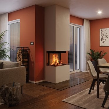 Spartherm Lean Triple 68x28x48 Woodburning Stove