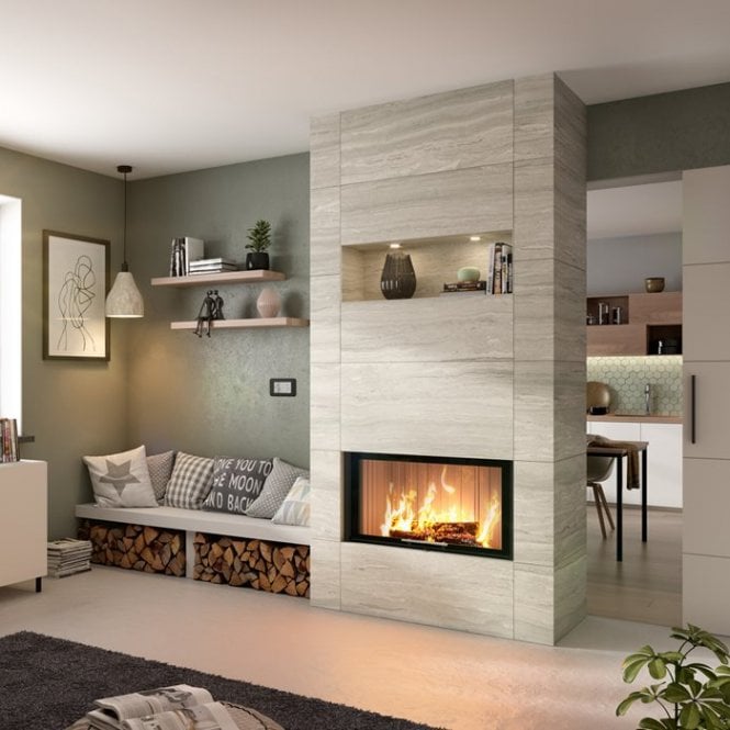 Spartherm  Linear Front 87x50 Varia Woodburning Stove