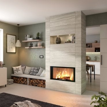 Spartherm Linear Front 87x50 Varia Woodburning Stove