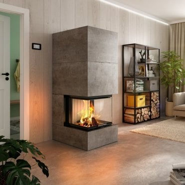 Spartherm Linear Triple 50x54x50 Arte Woodburning Stove