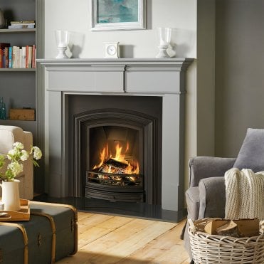 Stovax Alexandra Black Insert & Ashpan Cover