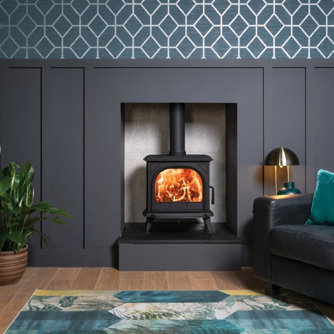 Stovax  Huntingdon 30 Clear Door Wood Burning Stove