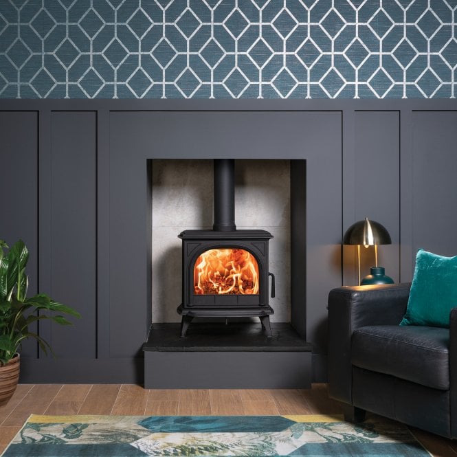 Stovax  Huntingdon 30 Mulit Fuel Stove With Clear Door