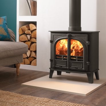 Stovax Stockton 5 Wide Two Door Fixed Grate Multi Fuel Stove