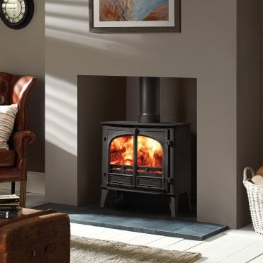 Stovax Stockton 8 Double Door Wood Burning Stove