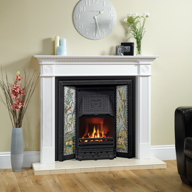 Stovax  Victorian Tiled Convector Fireplace