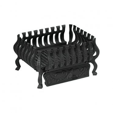 Gallery Collection 16" Valencia (no back) in Black Fire Basket