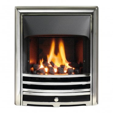 Gallery Collection Aurora HE Glass Fronted Convector Slide Control Gas Fire