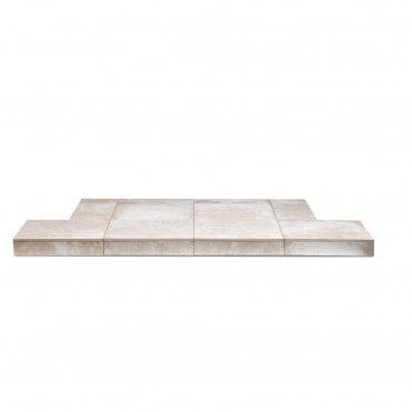 Gallery Collection Iced Grey Tiled Hearth
