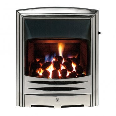 Gallery Collection Solaris HE Glass Fronted Convector Slide Control Gas Fire