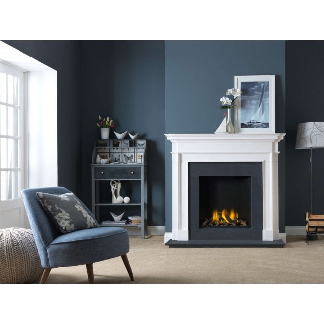 The Penman Collection Aversa Agean Limestone Mantel 58