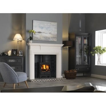 Hadley Agean Limestone Mantel 56"